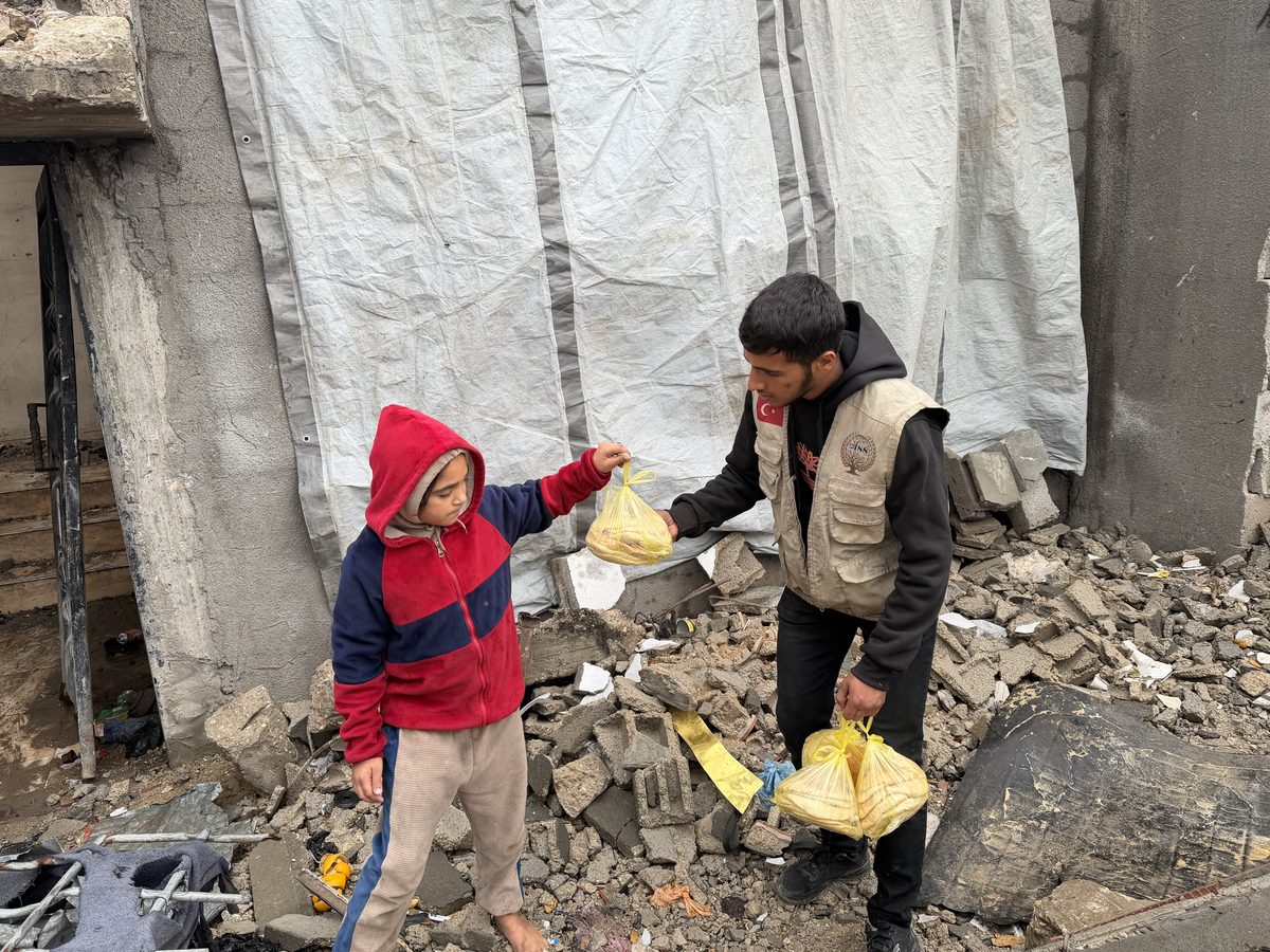 Gazze Ekmek Projesi - İhtiyaç sahiplerine ekmek dağıtımı